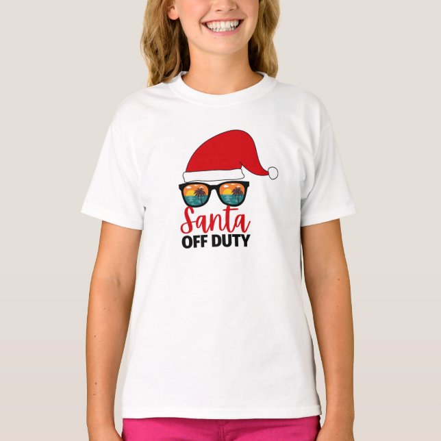 Camiseta Navidades De Servicio De Santa Lucía En Julio (Anverso)