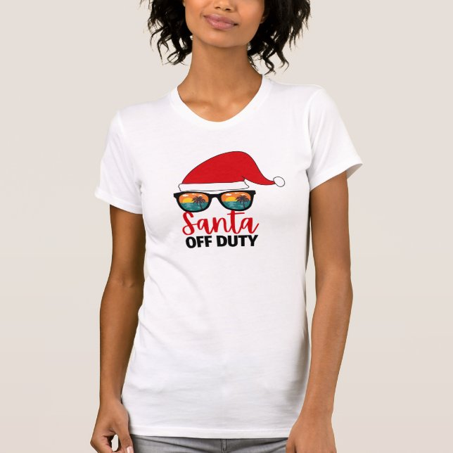 Camiseta Navidades De Servicio De Santa Lucía En Julio (Anverso)