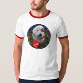 Camiseta Navidades de Sheepdog ingleses viejos regalos