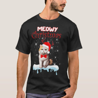 Camiseta Navidades de Shorthair exóticos adornan el árbol d