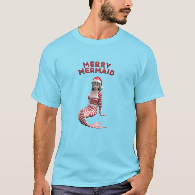 Camiseta Navidades de Sirenas (Anverso)
