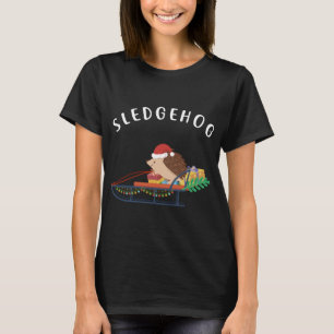 Camiseta Navidades de Sledgehog, graciosos y adorables zool
