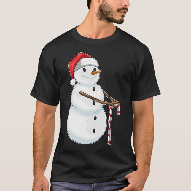 Camiseta Navidades de Snowman (Anverso)