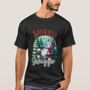 Camiseta Navidades de Snowman Swagger
