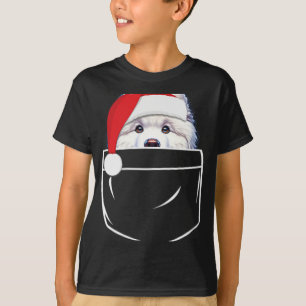 Camiseta Navidades de Sombrero de Perro Samoyed publicaron