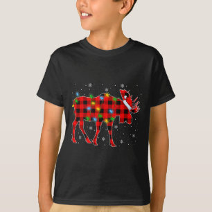 Camiseta Navidades de soplo de búfalo de alumbrado navideño