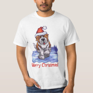 Camiseta Navidades de St. Bernard
