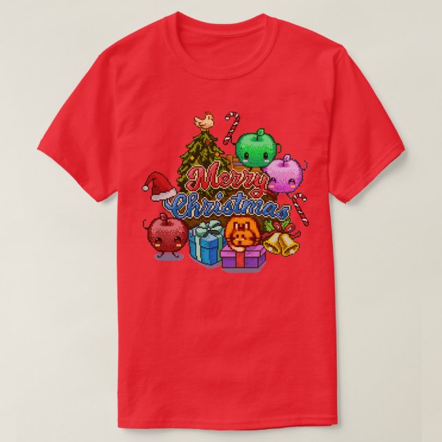 Camiseta Navidades de Stardew Valley especiales (Diseño del anverso)