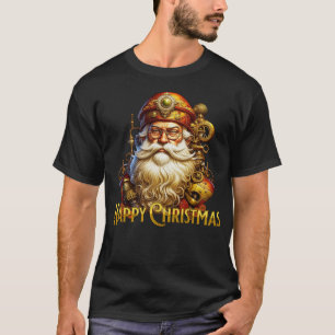 Camiseta Navidades de Steampunk Santa