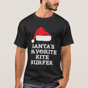 Camiseta Navidades de Surfistas de Cometas Favoritas de San