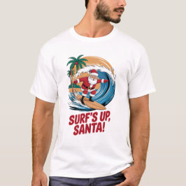 Camiseta Navidades de Surf's up Santa