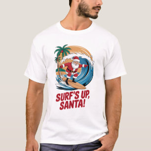 Camiseta Navidades de Surf's up Santa