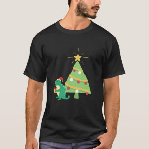 Camiseta Navidades de T-rex