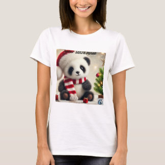 Camiseta Navidades de T-Shirt Panda