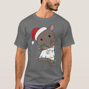 Camiseta Navidades de Tapir Santa Claus Tapirs