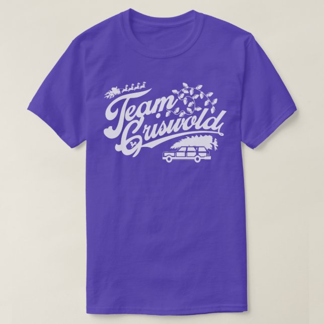 Camiseta Navidades de Team Griswold TShirt (Diseño del anverso)