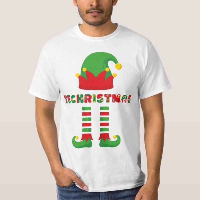 Camiseta Navidades de tecnología (Anverso)