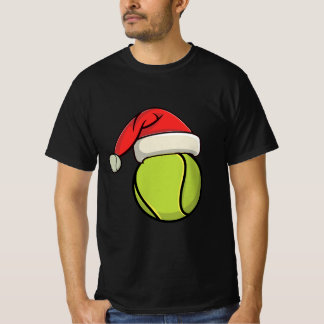 Camiseta Navidades de tenis con sombrero santa
