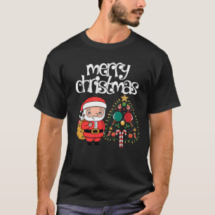 Camiseta Navidades de tenis en la mesa de ping pong con San