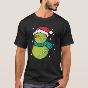 Camiseta Navidades de Tennis Ball Santa Hat