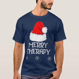 Camiseta Navidades de Terapia del Cerezo Físico u Ocupacion
