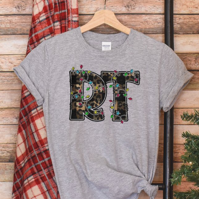 Camiseta Navidades de Terapia Respiratoria RT (Respiratory Therapist Christmas Shirt)