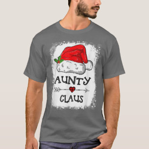 Camiseta Navidades de tía Claus encienden a familia Pajama