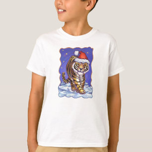 Camiseta Navidades de tigres