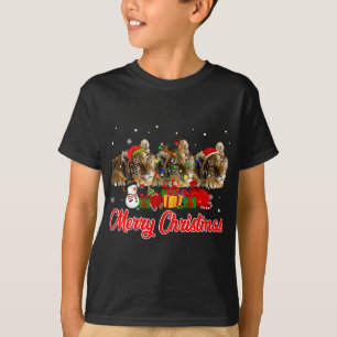 Camiseta Navidades de tigres Pajama Divertidas navidades al