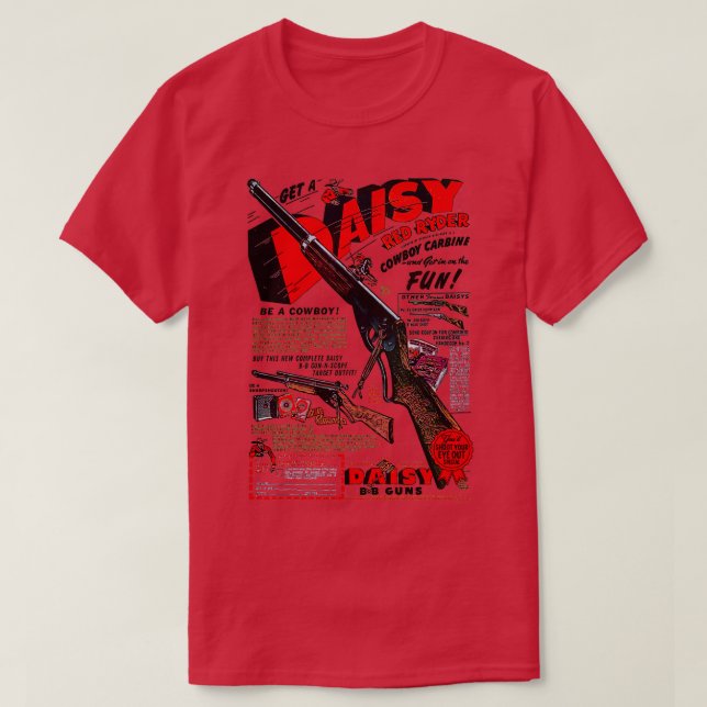 Camiseta Navidades De Tiro Ralphie Cita (Diseño del anverso)