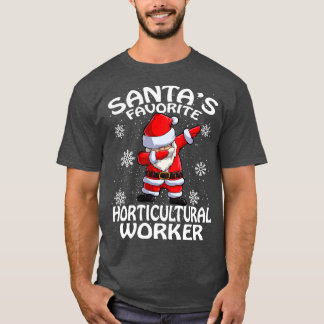 Camiseta Navidades de trabajadores hortícolas favoritos de 