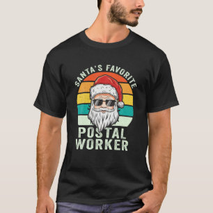 Camiseta Navidades de trabajadores postales favoritos de Sa