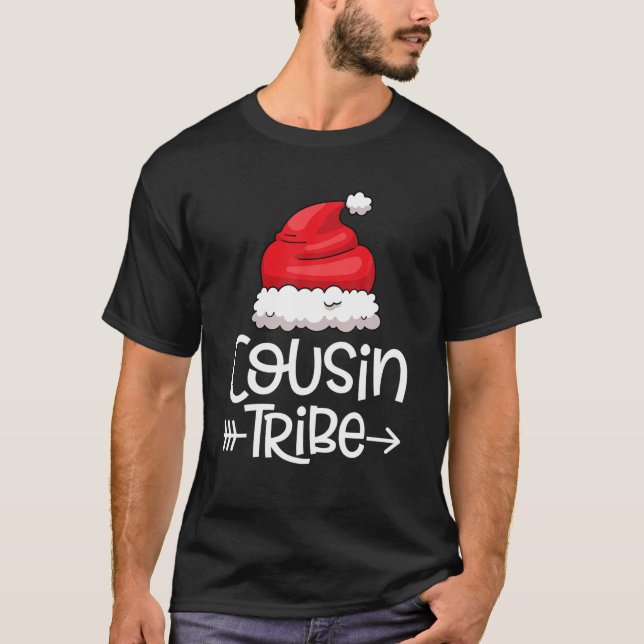 Camiseta Navidades de tribu primo Santa Hat navidad coincid (Anverso)