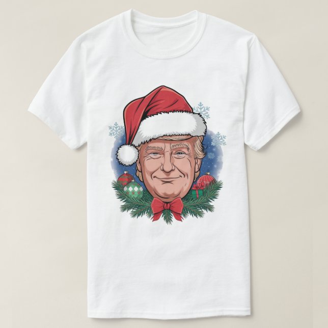 Camiseta Navidades de Trump (Diseño del anverso)