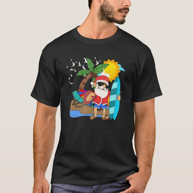 Camiseta Navidades de vacaciones de verano en Santa Cruz de (Anverso)