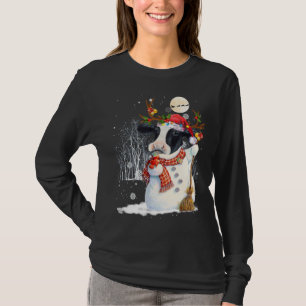 Camiseta Navidades de vacas vacas vacas vacas vacas muñecas