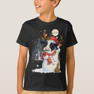 Camiseta Navidades de vacas vacas vacas vacas vacas muñecas