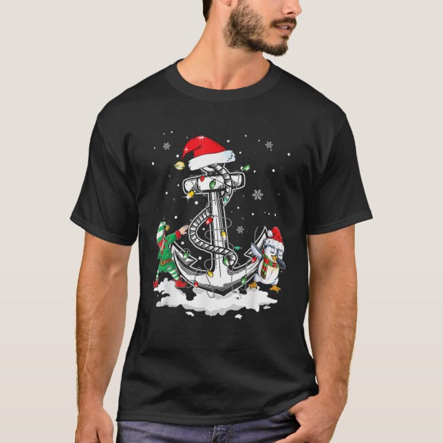 Camiseta Navidades de vela de Anchor - Santa Hat (Anverso)
