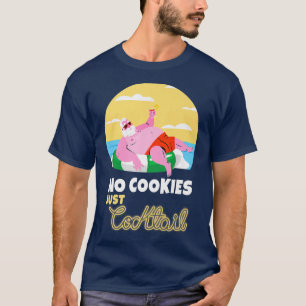 Camiseta Navidades De Verano De Santa En Julio Noche Cockta