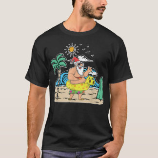 Camiseta Navidades de verano de Santa Navidad divertidos en