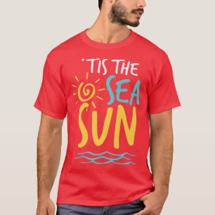 Camiseta Navidades De Verano De Sea Sun Beach En Julio Sum