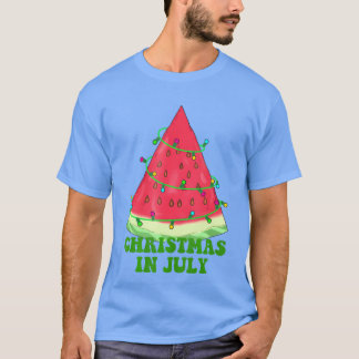 Camiseta Navidades De Verano Julio En Navidades En Julio Me