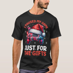 Camiseta Navidades de videojuegos de navidad de gamer niños