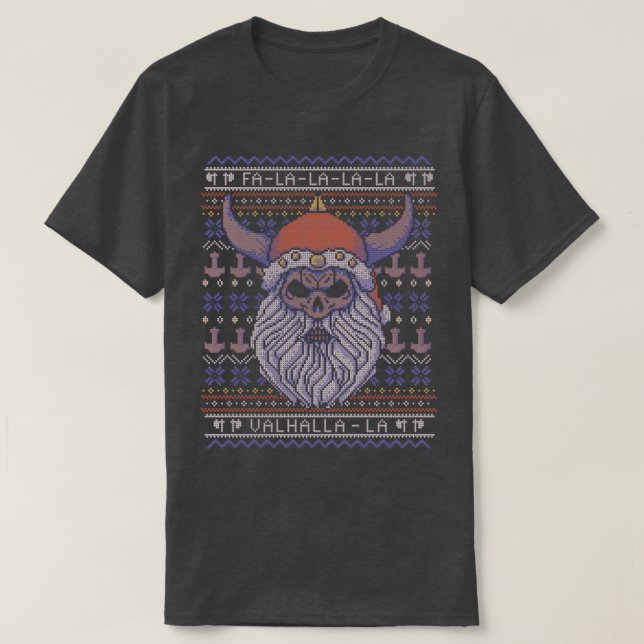 Camiseta Navidades de Viking (Diseño del anverso)