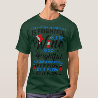 Camiseta Navidades de vino Graciosos Navidades de amantes d