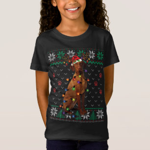 Camiseta Navidades de Vizsla Ensuertes Graciosos Perros De 