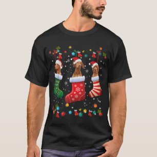 Camiseta Navidades de Vizsla se burlan de amante de los per