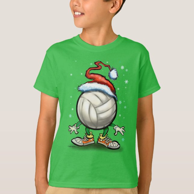 Camiseta Navidades de voleibol (Anverso)
