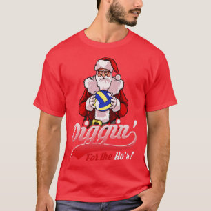 Camiseta Navidades de voleibol playa Navidad Santa G
