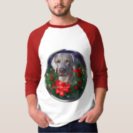 Camiseta Navidades de Weimaraner